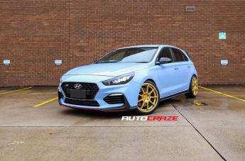 HYUNDAI I30 N MR138 GOLD MACHINED LIP